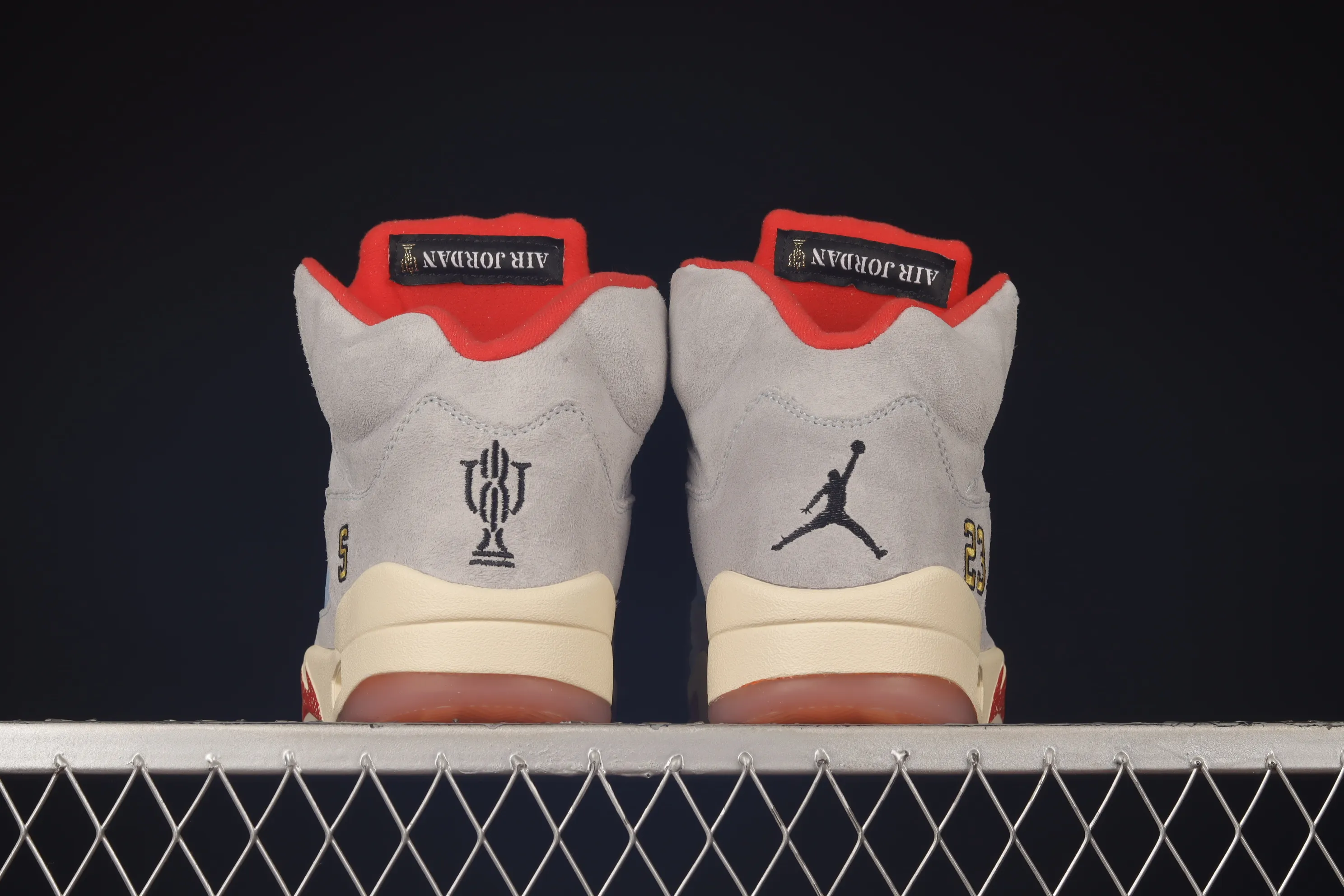 All categories Air Jordan Jordan series basketball shoes Air Jordan 5 Trophy Room x Air Jordan 5 Ice Blue AJ5 Joe 5 joint ice blue CI1899-400